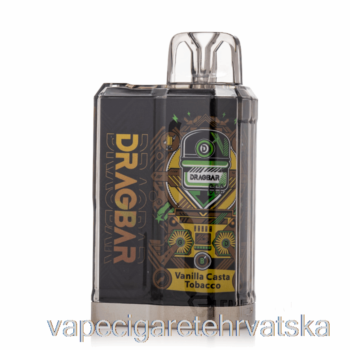 Vape Hrvatska Dragbar B3500 Disposable Vanilla Casta Tobacco
